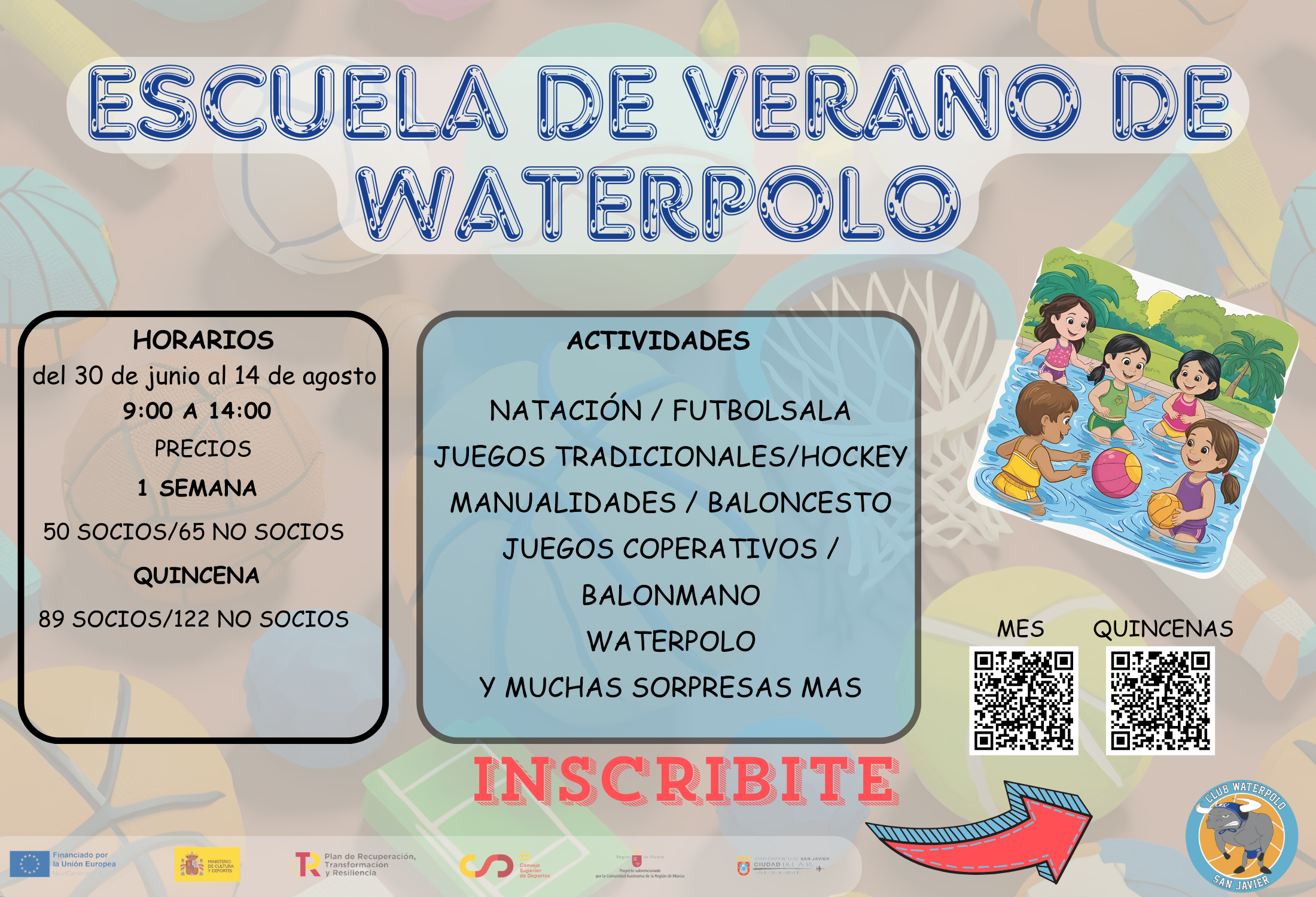 cartel escuelaverano